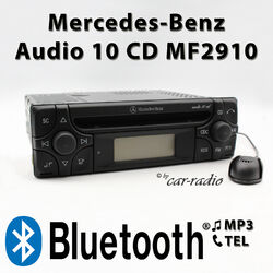 Mercedes Audio 10 CD MF2910 Bluetooth MP3 Audio-Streaming MIC Original Autoradio