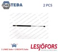 8195830 GASFEDER DÄMPFER HECKKLAPPE HINTEN LESJÖFORS 2PCS NEU OE QUALITÄT