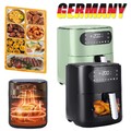 1500W Heißluftfritteuse Air fryer Backofen Fritteusen Heißluft Friteuse Grill 6L