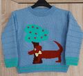 Mädchen Strickpullover Gr.ca.110-116 NEU