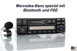 Mercedes-Benz Special Bluetooth FSE W124 W140 R129 R170 W463 Radio Becker BE1350