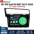 Android 14 Autoradio Carplay Für VW Golf VII MK7 2013-2020 GPS Navi WIFI BT SWC