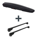 Dachbox G3 Arjes 280 + Dachträger G3 Clop infinity für Chevrolet Trans Sport NEU
