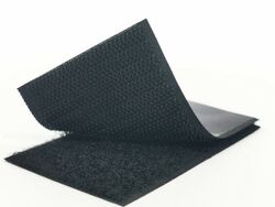 Klettverschluss extra stark selbstklebend schwarz o. weiß  50mm x 200mm 6 Stück