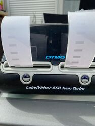 Dymo Labelwriter 450 Twin Turbo voll funktionsfähig + 200 Etiketten