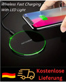 30W Wireless Charger QI Induktive Ladegerät Ladestation für Apple iPhone Samsung
