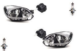 Scheinwerfer passend für VW Up! 12/11-06/16 mit H4 als Links Rechts + Stellmotor