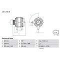 Bosch Lichtmaschine für VW California Lt Transporter