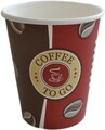 Made in DE ! 1000 Stück Coffee to go Becher 200ml Pappbecher 0,2l Kaffeebecher 