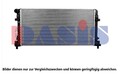 AKS DASIS Kühler Wasserkühler Motorkühlung Motorkühler 040115N