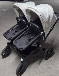 Bugaboo Donkey 5 Twin Zwillings-Doppelkinderwagen, GUTER ZUSTAND!