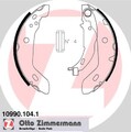 ZIMMERMANN 4x Bremsbacken Bremsbackensatz für Trommelbremse Hinten 10990.104.1