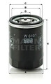 Ölfilter Anschraubfilter W 610/1 MANN-FILTER für FIAT SUBARU SUZUKI GEELY VW
