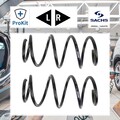 2x ORIGINAL® Sachs 993 241 Fahrwerksfeder Vorne passend für Kia Venga