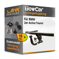 Für BMW 2er Active Tourer 13-21 TOWCAR Anhängerkupplung abnehmbar + 13polig AHK