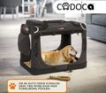 CADOCA®XXXL Hundetransportbox  Farbe Verschieden atmungsaktiv Stabil und Sicher