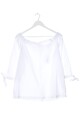 S.OLIVER Langarm-Bluse Damen Bluse Gr. DE 40 weiß Casual-Look