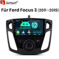 9'' Autoradio Android 12.0 GPS Für Ford Focus MK3 2012-2018 NAVI BT WIFI DAB+SWC