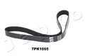 JAPKO Keilrippenriemen 7PK1095 für TOYOTA