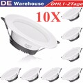 10X LED Einbauleuchte 5W Einbaustrahler Decken Leuchte Set Einbau Spot 230V