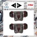 2x ORIGINAL® Trw Radbremszylinder Vorne, Hinten, Links, Rechts für Opel Corsa