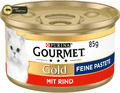 Gourmet PURINA GOURMET Gold Feine Pastete Katzenfutter Nass, Mit Truthahn, 12Er 