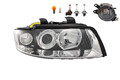 Scheinwerfer Halogen passend für Audi A4 8E 11/00-11/04 H7 H7 Re.+ Nebel.+Leuch.