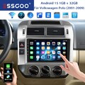 Android 15 CarPlay Für VW Polo 9N 2001-2009 Autoradio Navi RDS GPS WIFI 1+32G FM