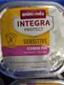 16 Schalen animonda Integra Protect Sensitive Schwein pur
