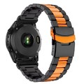 Quickfit Titan Metall Armband für Garmin Fenix E 8 7X 6X Pro 3 HR 5X Enduro 3 DE