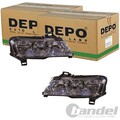2x DEPO H7/H1/H1 SCHEINWERFER passend für FIAT STILO LINKS+RECHTS