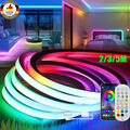 Neon LED Strip Streifen 12V RGB Flex Schlauch Lichtband WIFI APP Control Dimmbar