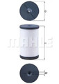 Hydraulikfilter Getriebe Filtereinsatz HX 191 MAHLE für SKODA AUDI SEAT VW