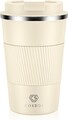 CS COSDDI Thermo-Becher, Isolier-Becher, Edelstahl, Travel Mug 380ml Reisebecher