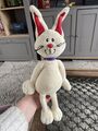 Vintage seltenes Manhattan Toy Company Hase Kaninchen Plüschtier Stofftier Hase Teddy - 15 Zoll