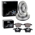 EUROBRAKE BREMSSCHEIBEN 308mm + BELÄGE HINTEN passend für VOLVO XC90 2002-2014
