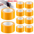 10x Profi Goldband Krepp 50 m Rolle Fineline Washi Klebeband Malerband Kreppband