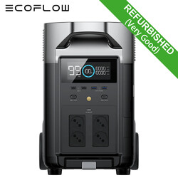 ECOFLOW Refurbished Balkonkraftwerk DELTA PRO Powerstation 3600W Solargenerator