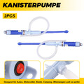 Fasspumpe Kanisterpumpe Elektrische Handpumpe Pumpe für Wasser Benzin Diesel 2x