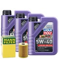 Motoröl 5W40 LIQUI MOLY Synthoil High Tech 3L +MANN Ölfilter