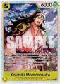 Kouzuki Momonosuke Super Rare One Piece TCG OP06-107 SR Englisch