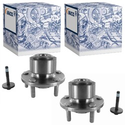 2x VAICO RADLAGER-SATZ VORNE passend für VOLVO C30 C70 S40 V50 | V95-0258