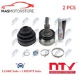 GELENK ANTRIEBSWELLE PAAR WHEEL SIDE NTY NPZ-VW-032 2PCS V NEU OE QUALITÄT