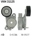 SKF VKM 31125 Spannrolle, Keilrippenriemen für AUDI SEAT SKODA VW