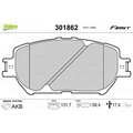 1x ORIGINAL® Valeo 301862 Bremsbelagsatz, Scheibenbremse Vorne, exkl.