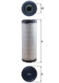 KNECHT (LX 1240) Luftfilter Filtereinsatz für PIAGGIO FIAT