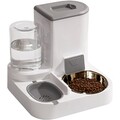 Hunde Wasser- und Futterspender Futterautomat Wasserspender Katzen Futterstation