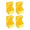  4 Pcs Käse -Aufbewahrungsbox Käseboxen Für Den Haushalt Käsebehälter Mit Deckel
