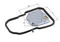 KNECHT Hydraulikfilter, Automatikgetriebe HX 46D1 für MERCEDES-BENZ PORSCHE