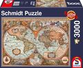 Schmidt Spiele - Antike Weltkarte, 3000 Teile